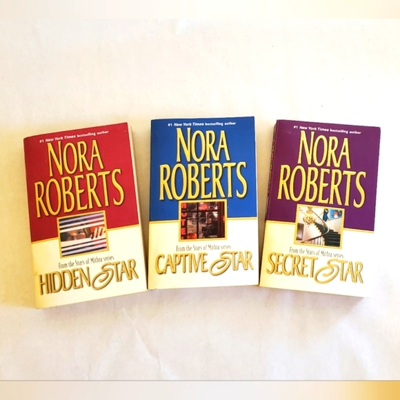 NORA ROBERTS ALL 3 BOOKS OF THE STARS OF MITHRA TRILOGY - Picture 1 of 2